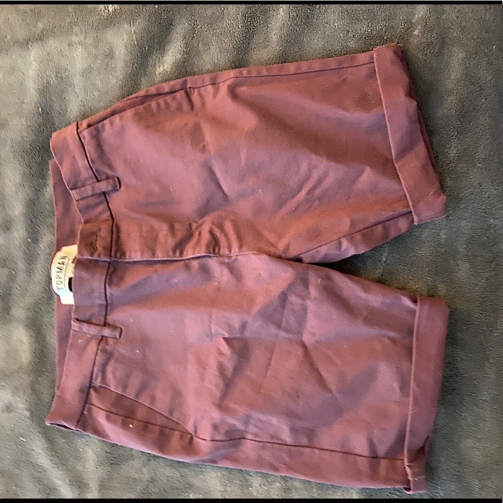 Top man purple short